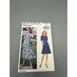 Butterick 5361 Dress Pattern Misses 6-22 Fast Easy Vintage Uncut